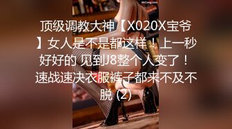 顶级调教大神【X020X宝爷】女人是不是都这样！上一秒好好的 见到J8整个人变了！速战速决衣服裤子都来不及不脱 (2)