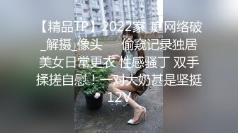 【精品TP】2022家_庭网络破_解摄_像头❤️偷窥记录独居美女日常更衣 性感骚丁 双手揉搓自慰！一对大奶甚是坚挺12V