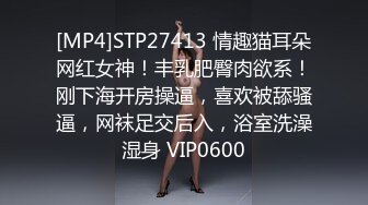 [MP4]STP27413 情趣猫耳朵网红女神！丰乳肥臀肉欲系！刚下海开房操逼，喜欢被舔骚逼，网袜足交后入，浴室洗澡湿身 VIP0600