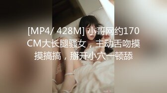 [MP4/ 428M] 小哥网约170CM大长腿骚女，主动舌吻摸摸搞搞，掰开小穴一顿舔