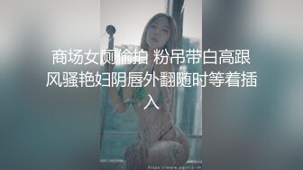 商场女厕偷拍 粉吊带白高跟风骚艳妇阴唇外翻随时等着插入