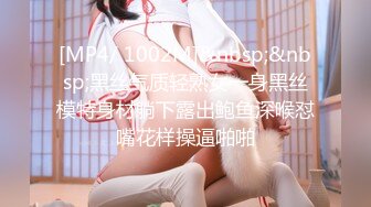 [MP4/ 1002M]&nbsp;&nbsp;黑丝气质轻熟女一身黑丝模特身材躺下露出鲍鱼深喉怼嘴花样操逼啪啪