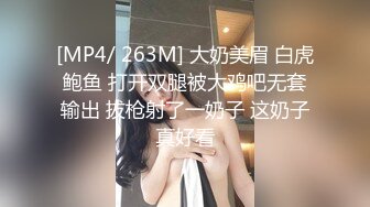 [MP4/ 263M] 大奶美眉 白虎鲍鱼 打开双腿被大鸡吧无套输出 拔枪射了一奶子 这奶子真好看