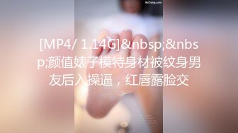 [MP4/ 1.14G]&nbsp;&nbsp;颜值婊子模特身材被纹身男友后入操逼，红唇露脸交