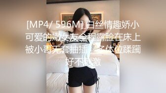 [MP4/ 596M] 白丝情趣娇小可爱的嫩女友全程露脸在床上被小哥无套抽插，多体位蹂躏好不刺激