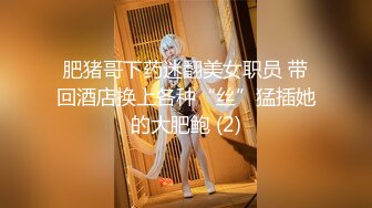 肥猪哥下药迷翻美女职员 带回酒店换上各种“丝”猛插她的大肥鲍 (2)