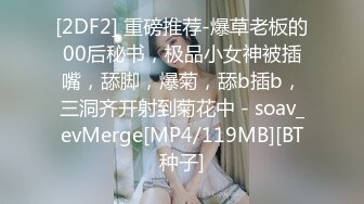 [2DF2] 重磅推荐-爆草老板的00后秘书，极品小女神被插嘴，舔脚，爆菊，舔b插b，三洞齐开射到菊花中 - soav_evMerge[MP4/119MB][BT种子]