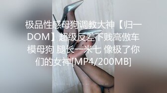 极品性感母狗调教大神【归一DOM】超级反差下贱高傲车模母狗 腿长一米七 像极了你们的女神[MP4/200MB]