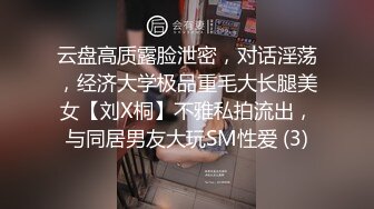 云盘高质露脸泄密，对话淫荡，经济大学极品重毛大长腿美女【刘X桐】不雅私拍流出，与同居男友大玩SM性爱 (3)