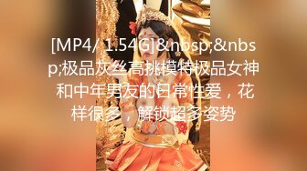 [MP4/ 1.54G]&nbsp;&nbsp;极品灰丝高挑模特极品女神 和中年男友的日常性爱，花样很多，解锁超多姿势