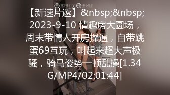 【新速片遞】&nbsp;&nbsp; 2023-9-10 情趣房大圆场，周末带情人开房操逼，自带跳蛋69互玩，叫起来超大声极骚，骑马姿势一顿乱操[1.34G/MP4/02:01:44]