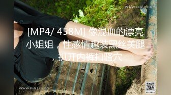 [MP4/ 458M] 像混血的漂亮小姐姐，性感情趣装黑丝美腿，扒开内裤扣骚穴