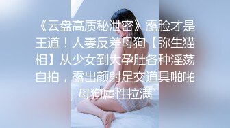 《云盘高质秘泄密》露脸才是王道！人妻反差母狗【弥生猫相】从少女到大孕肚各种淫荡自拍，露出颜射足交道具啪啪母狗属性拉满