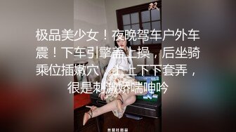 极品美少女！夜晚驾车户外车震！下车引擎盖上操，后坐骑乘位插嫩穴，上上下下套弄，很是刺激娇喘呻吟