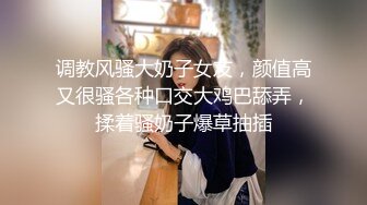 调教风骚大奶子女友，颜值高又很骚各种口交大鸡巴舔弄，揉着骚奶子爆草抽插