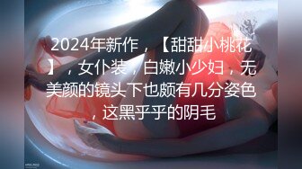 2024年新作，【甜甜小桃花】，女仆装，白嫩小少妇，无美颜的镜头下也颇有几分姿色，这黑乎乎的阴毛