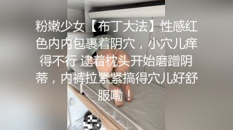 粉嫩少女【布丁大法】性感红色内内包裹着阴穴，小穴儿痒得不行 逮着枕头开始磨蹭阴蒂，内裤拉紧紧搞得穴儿好舒服嘞！