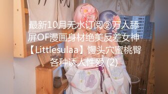 最新10月无水订阅②万人舔屏OF漫画身材绝美反差女神【Littlesulaa】馒头穴蜜桃臀各种诱人性爱 (2)