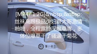 [MP4/ 1.2G]&nbsp;&nbsp;丝袜高跟极品少妇跟大哥激情啪啪，全程露脸深喉草嘴，多体位爆草干了骚逼干菊花