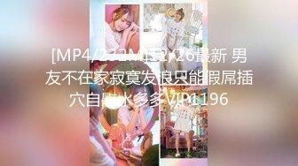 [MP4/232M]12/26最新 男友不在家寂寞发浪只能假屌插穴自慰水多多VIP1196