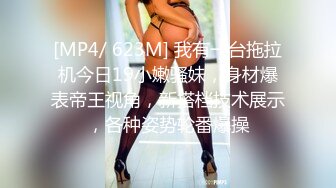 [MP4/ 623M] 我有一台拖拉机今日19小嫩骚妹，身材爆表帝王视角，新搭档技术展示，各种姿势轮番爆操